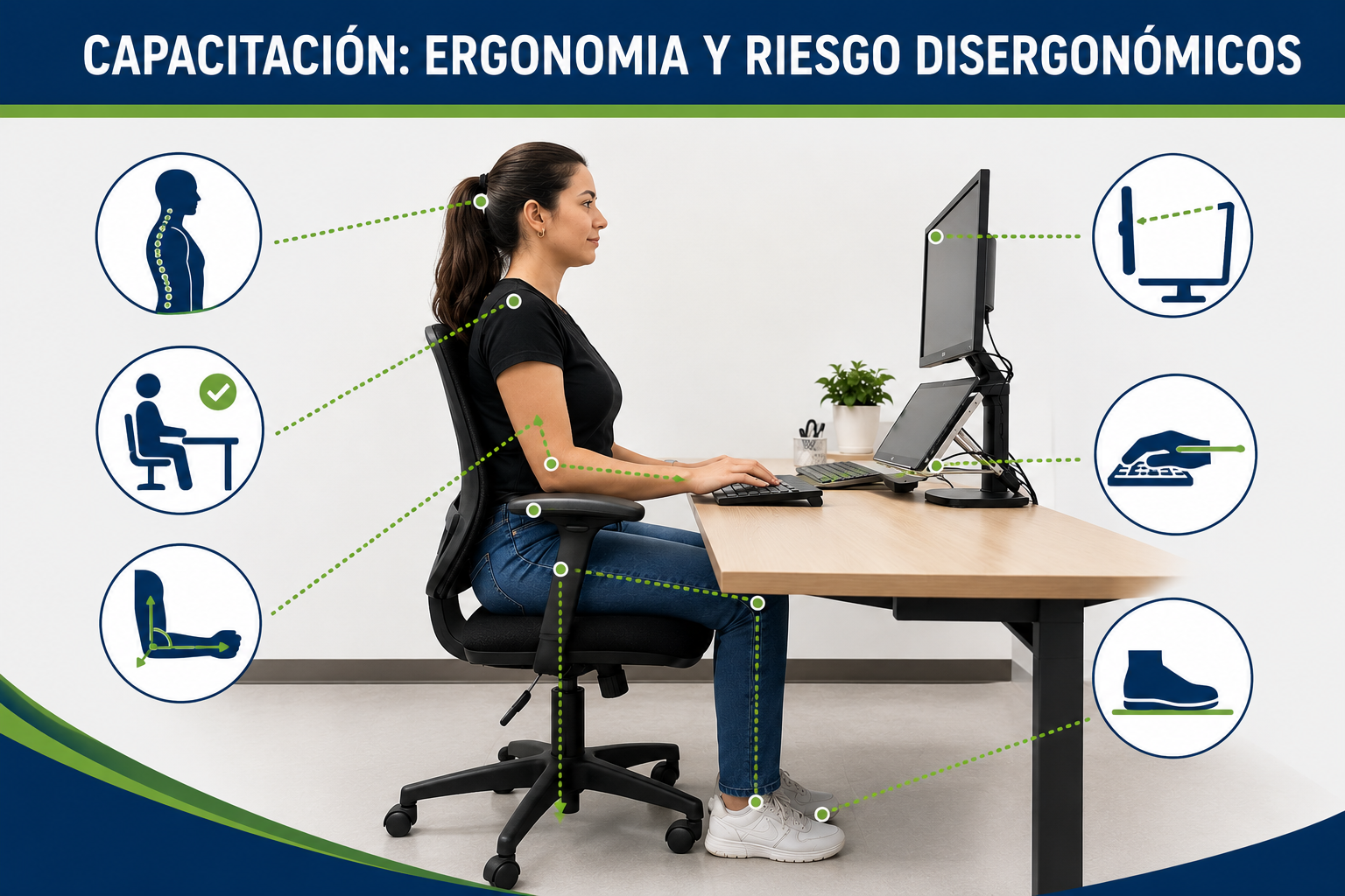 CAPACITACIÓN: ERGONOMIA Y RIESGO DISERGONÓMICOS TI01